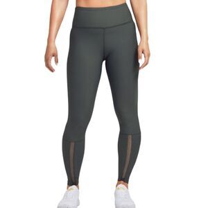 SOUL BY SOULCYCLE Mesh Insert Leggings in Olive size M